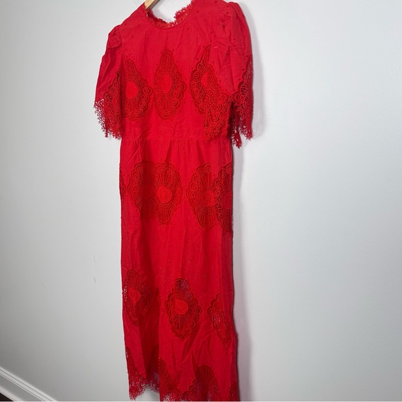 TUCKERNUCK Red Catalina Dress LARGE - Picture 8 of 12